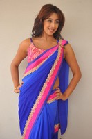 Sanjana Spicy Saree Photos
